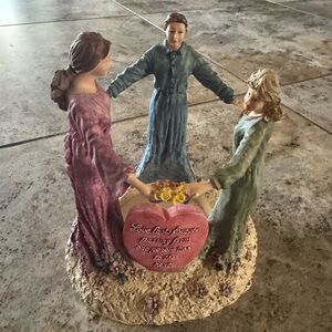 Vintage Refections of Affection round candle holder. Absolutely stunning